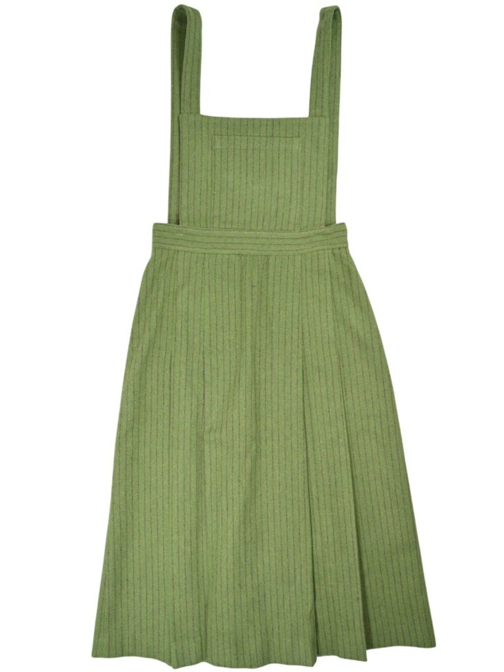 Maria de la Orden Debby Dress in Green Wool